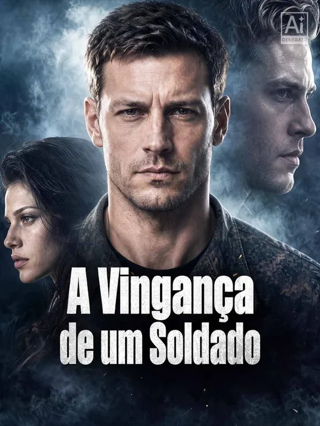 Pôster oficial de A Vingança de um Soldado