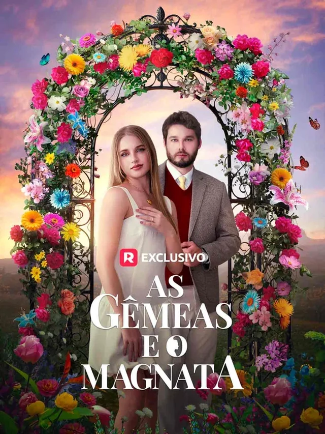 Pôster oficial de As Gêmeas e o Magnata