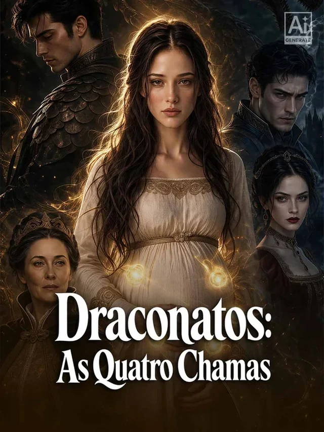 Pôster oficial de Draconatos: As Quatro Chamas
