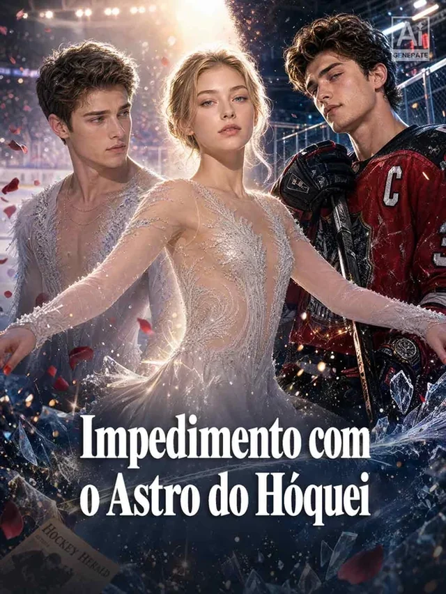 Pôster oficial de Impedimento com o Astro do Hóquei