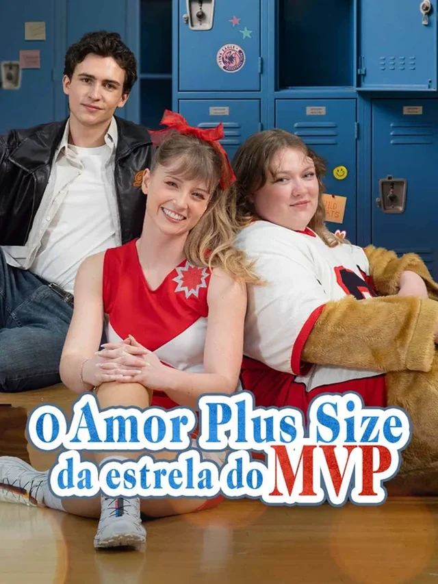 Pôster oficial de O amor plus size da estrela do MVP