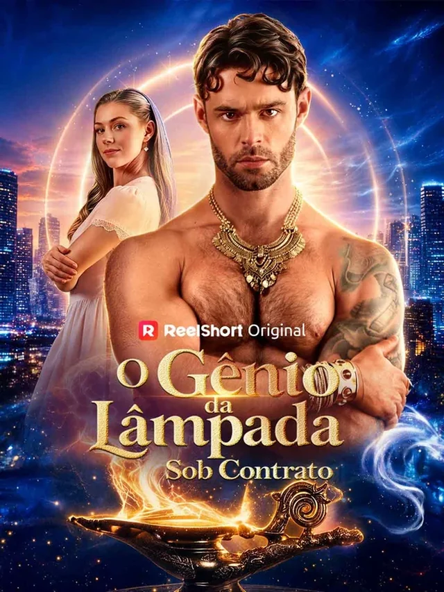 Pôster oficial de O Gênio da Lâmpada Sob Contrato