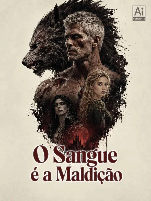 Pôster oficial de O Sangue é a Maldição