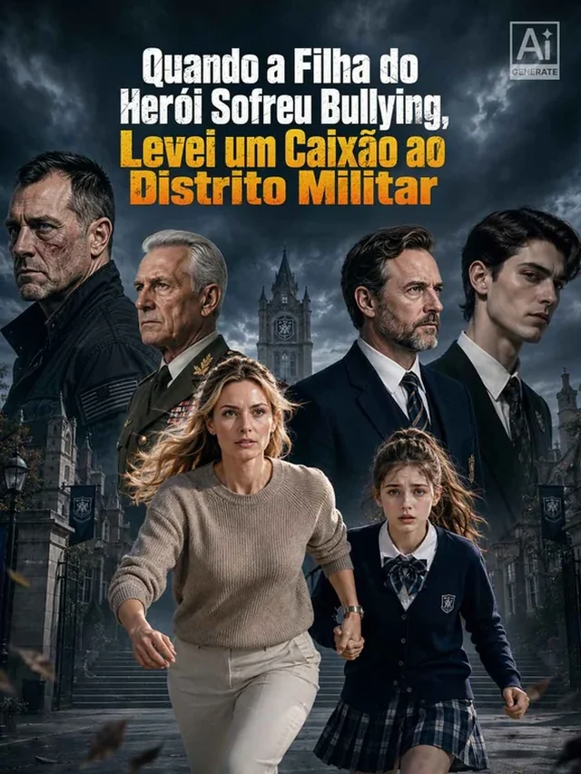 Pôster oficial de Quando a Filha do Herói Sofreu Bullying, Levei um Caixão ao Distrito Militar